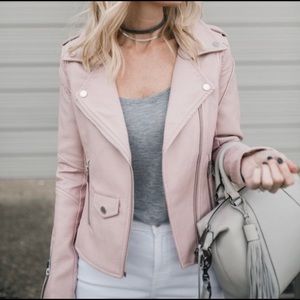 Blank NYC Leather Easy Rider Moto Jacket - Small